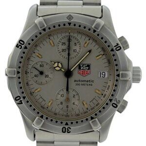 Tag Heuer 38mm Men's 2000 Series Automatic Chrono Cal 7750 Watch! Ref: 760.306!